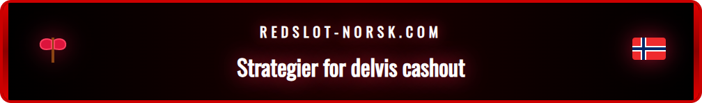 Infografikk som forklarer fordelene med delvis cash out hos Redslot, med eksempler på gevinstsikring.