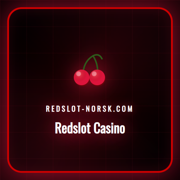 En oversikt over Redslot Casino sin velkomstside med logo og spill.