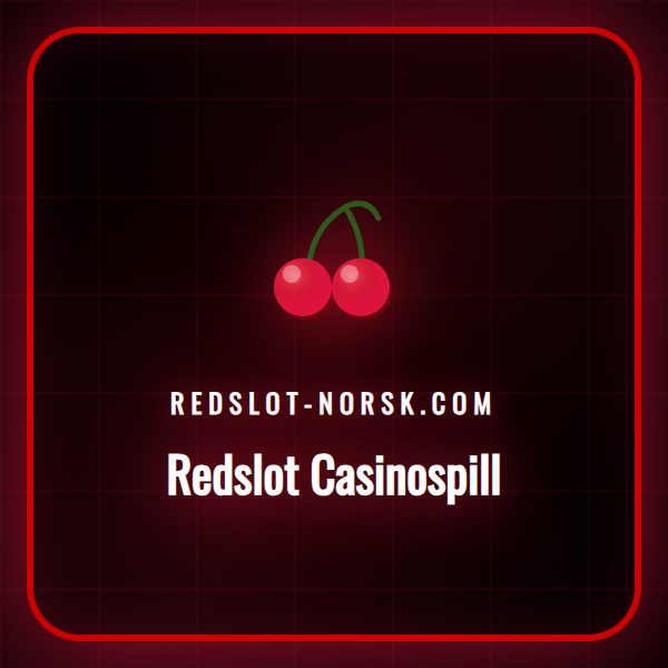 En oversikt over Redslot casino-lobbyen med spillikoner.