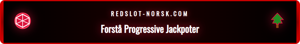 En grafisk fremstilling som viser hvordan en progressiv jackpot vokser med hver innsats.