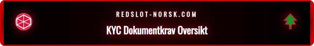 Illustrasjon av pass, førerkort og en strømregning for Redslot KYC.