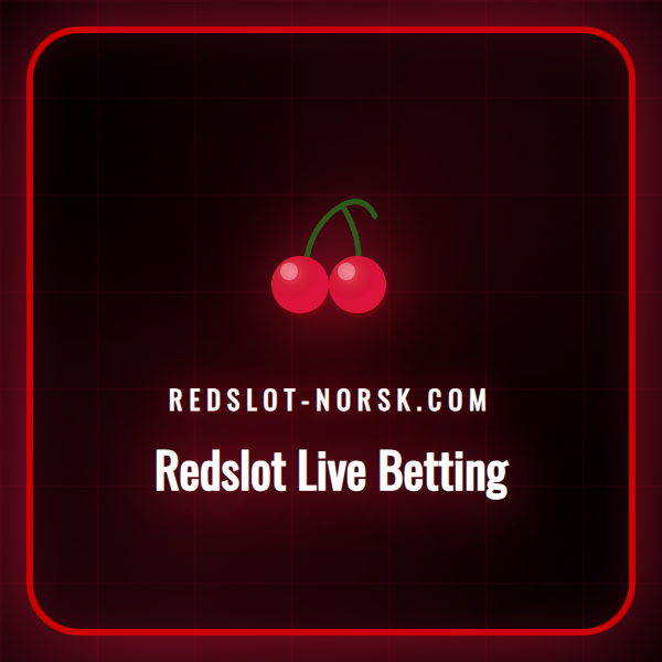 En person som plasserer et spill via mobil på Redslot live betting.