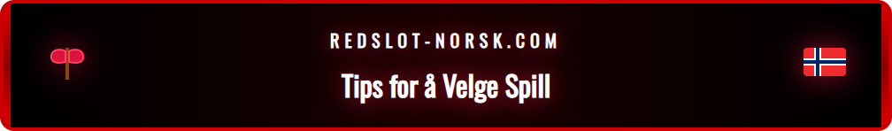 En sjekkliste som viser hvordan man velger Redslot-spill med best RTP.
