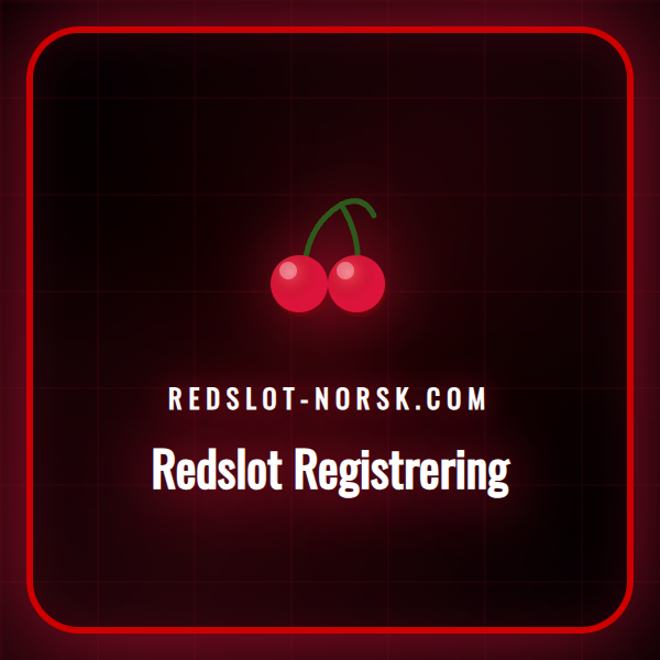 En person som fullfører Redslot registrering på en bærbar datamaskin.