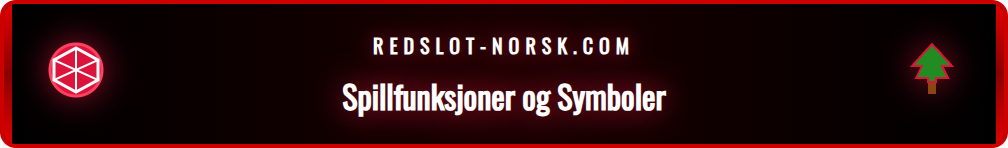 En detaljert illustrasjon som viser ulike symboler som wilds, scatters og bonussymboler fra et Redslot-spill.